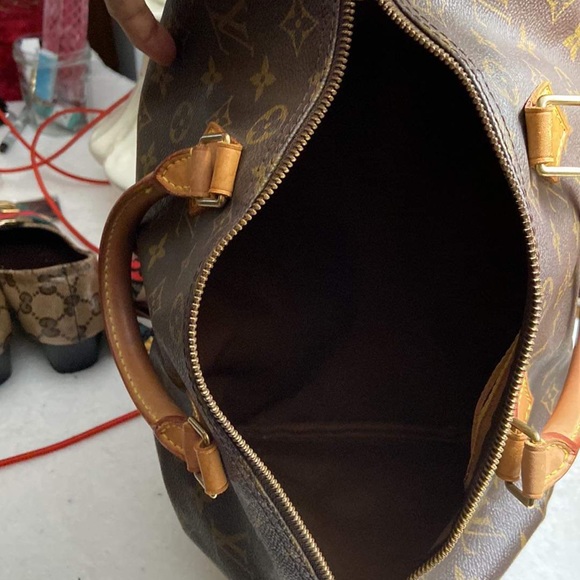 Speedy 30 mono Louis Vuitton - Picture 3 of 8